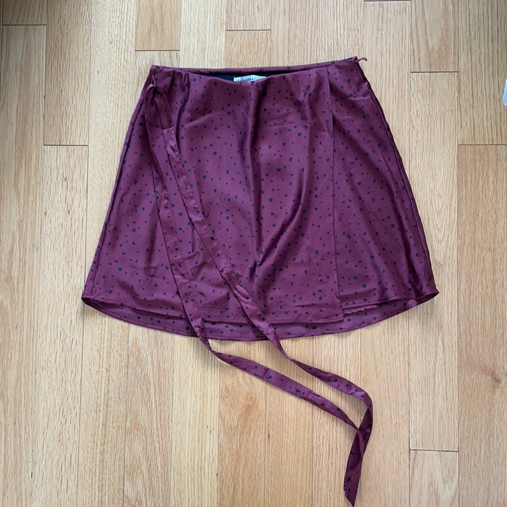 Abercrombie Satin Mini Skirt